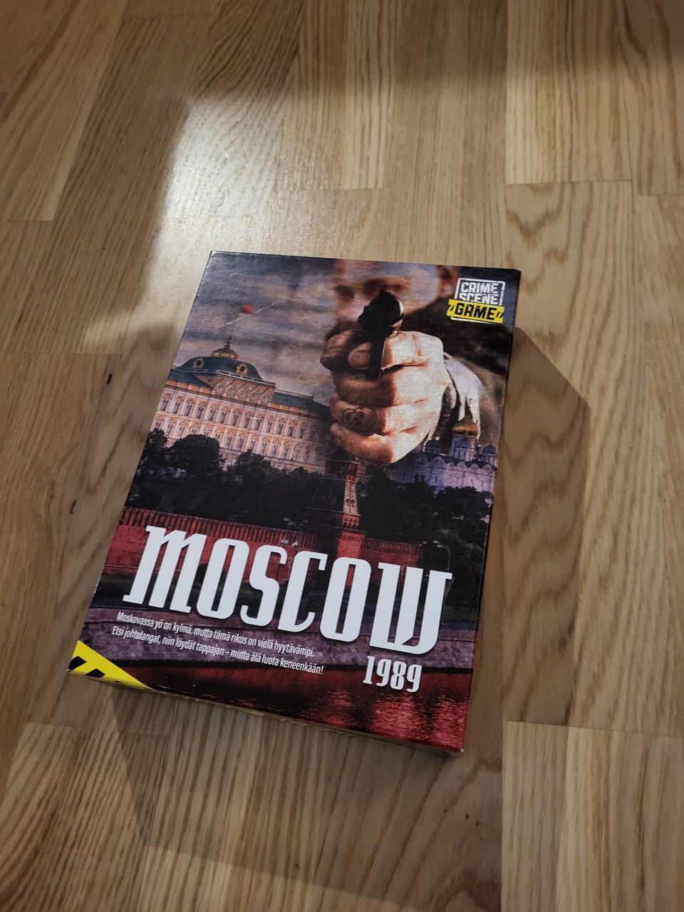 Moscow 1989 crime scene game lautapeli pakohuone