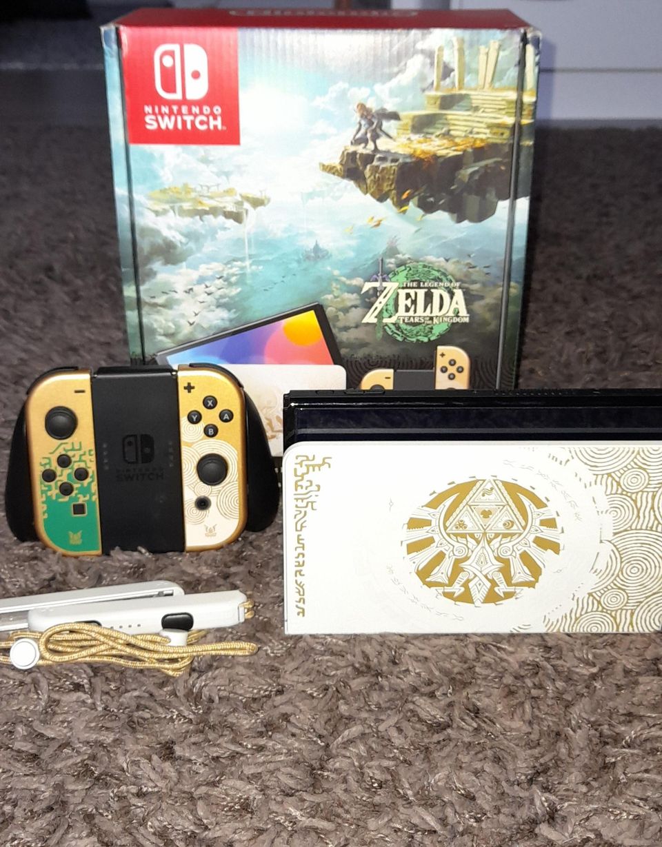 Nintendo Switch OLED Zelda-Edition