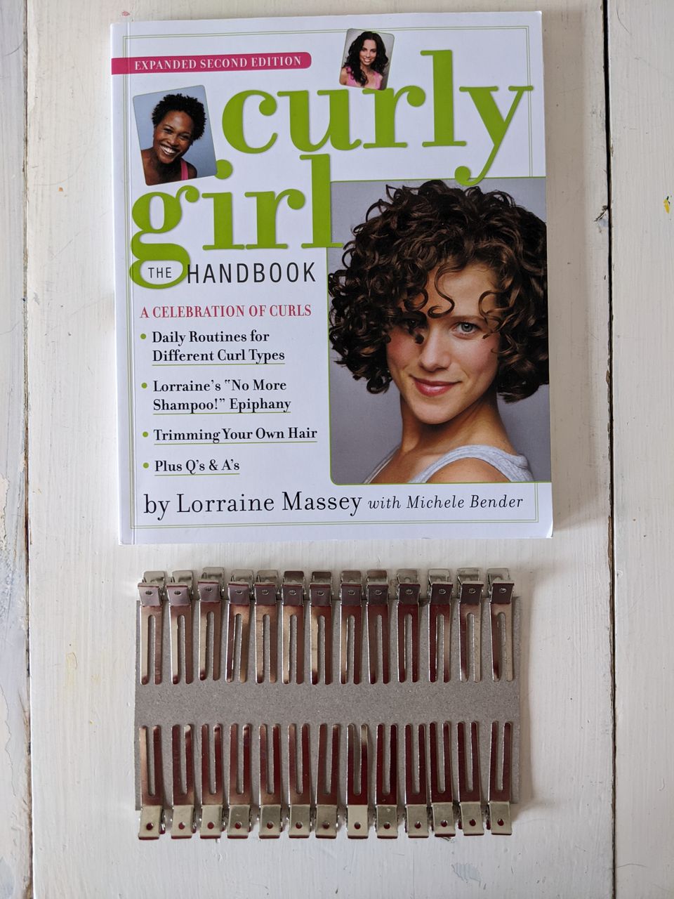 Curly girl The handbook + pinnejä