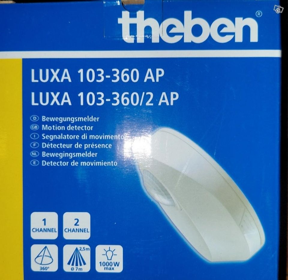 Liiketunnistin Theben luxa 103-360