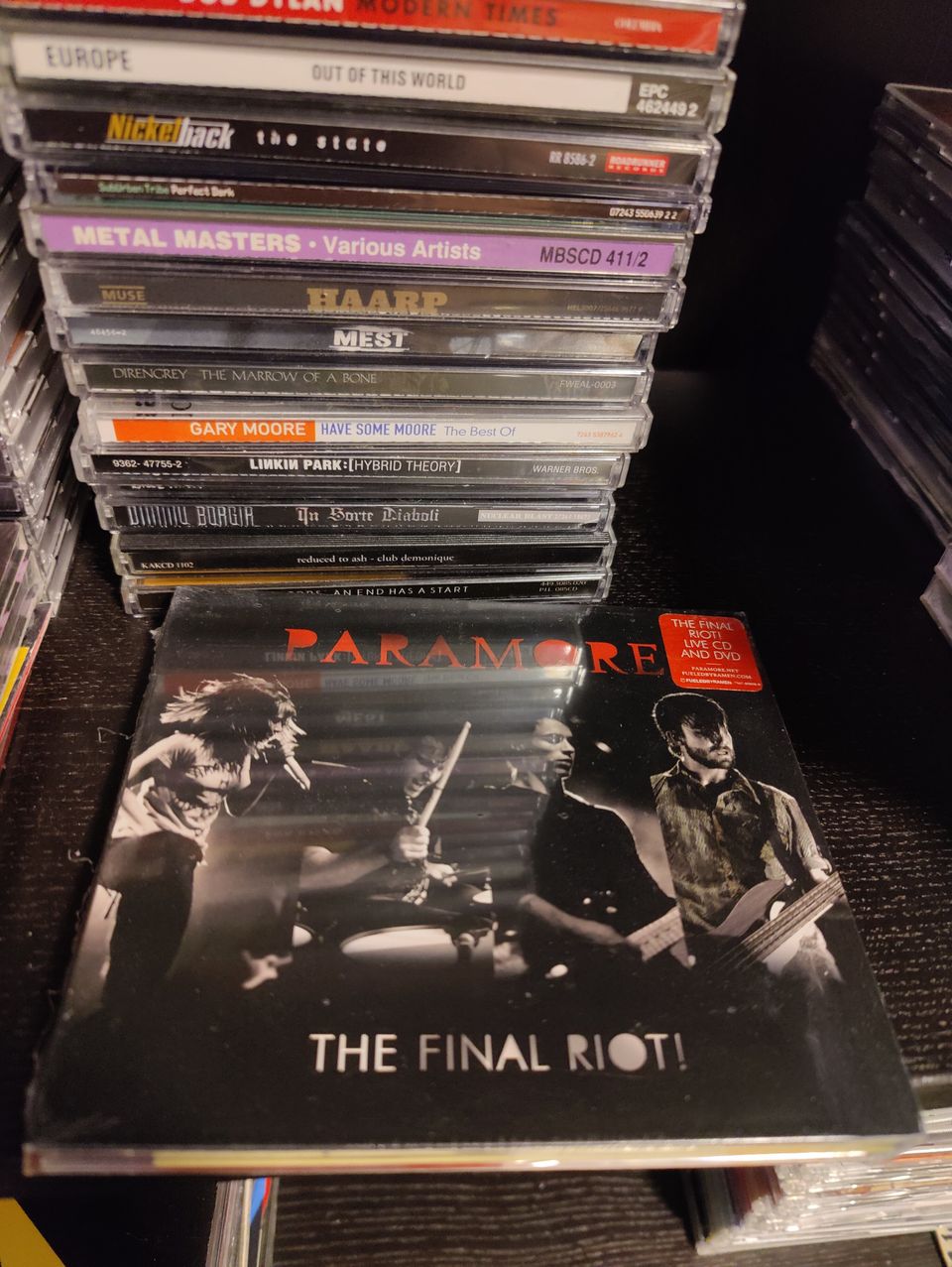 Paramore The final riot! Digipack live CD+DVD Mint