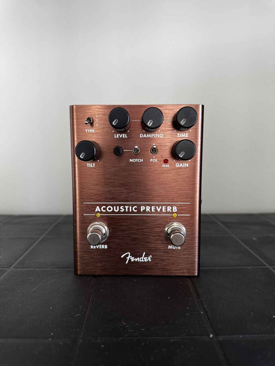 Fender Acoustic Preverb Efektipedaali