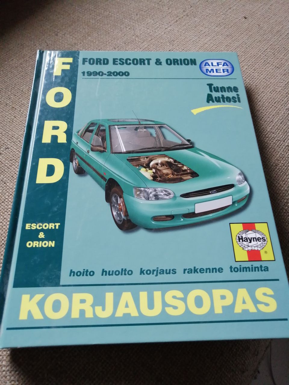 Ford 1990-2000 Korjausopas.Kovakantinen.