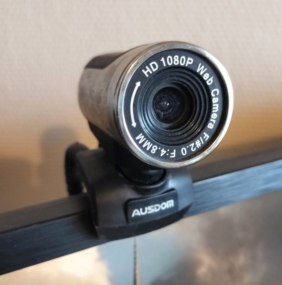 1080p 12MP-2MP webbikamera Ausdom W615