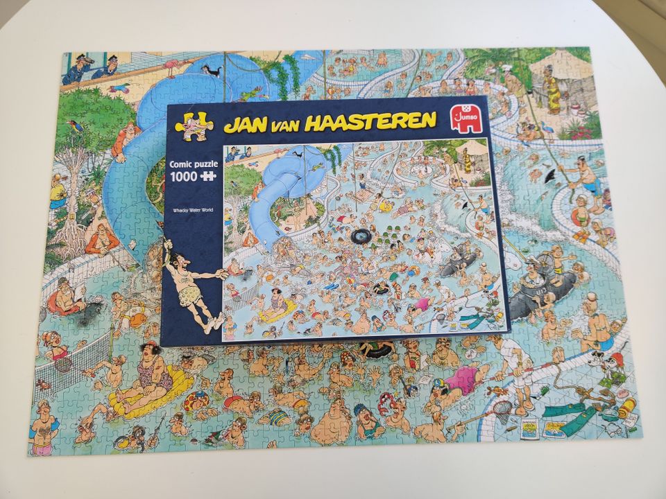Jan Van Haasteren -palapeli Whacky Water World 1000