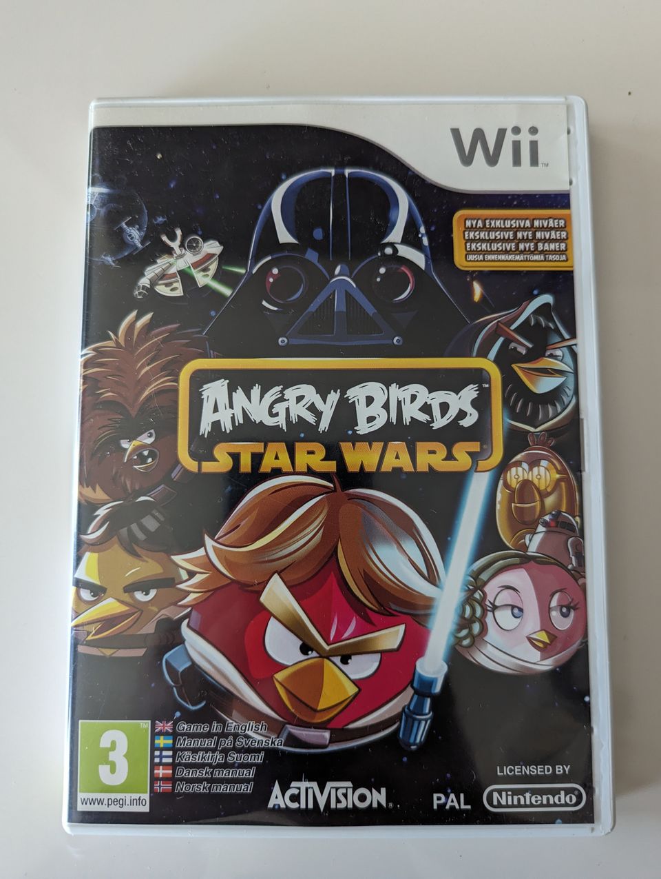 Angry Birds Star Wars Nintendo Wii peli