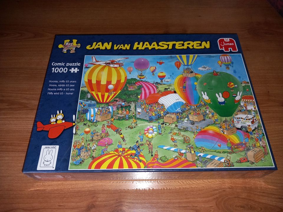 Palapeli - Jan Haasteren - Miffy - 1000 palaa