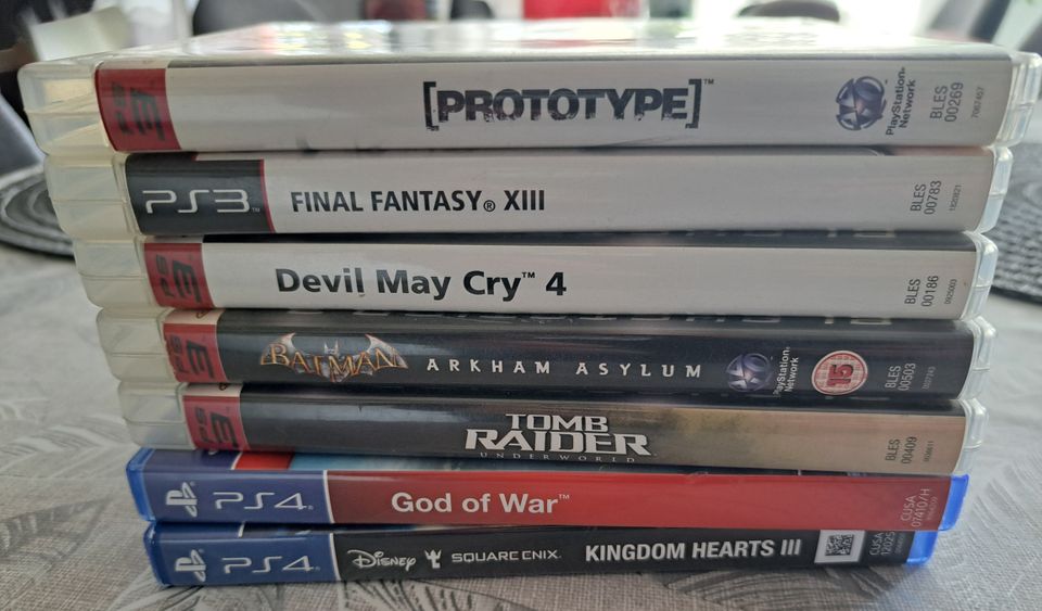 Playstation 3 ja 4 pelejä