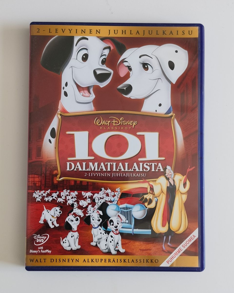 101 Dalmatialaista DVD
