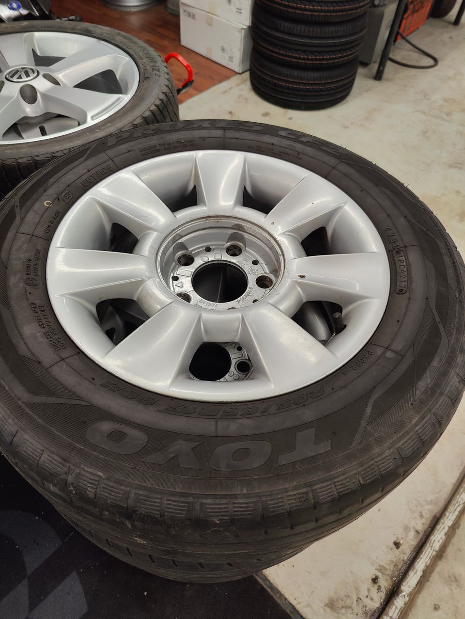 BMW E39 OEM 15" vanteet