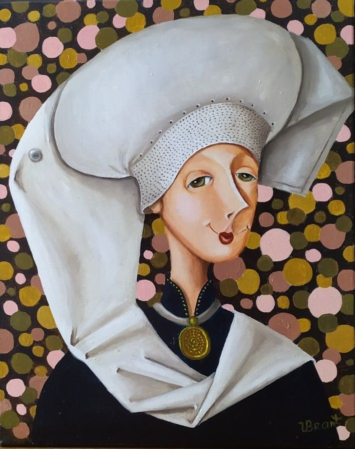 Viktoria Brantin maalaus kankaalle