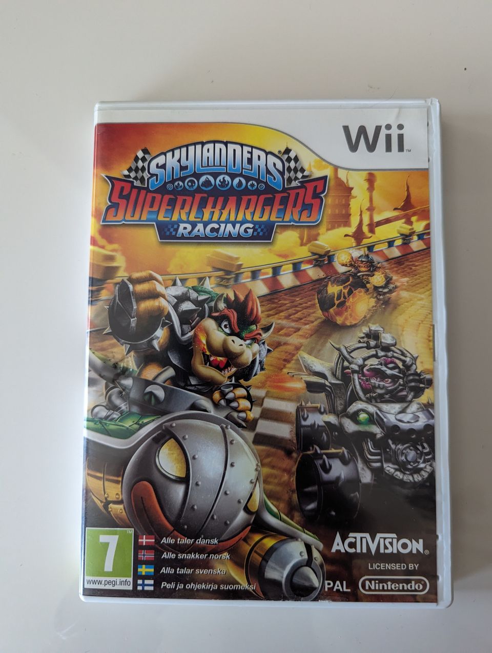 Skylanders Superchargers Racing Nintendo Wii peli