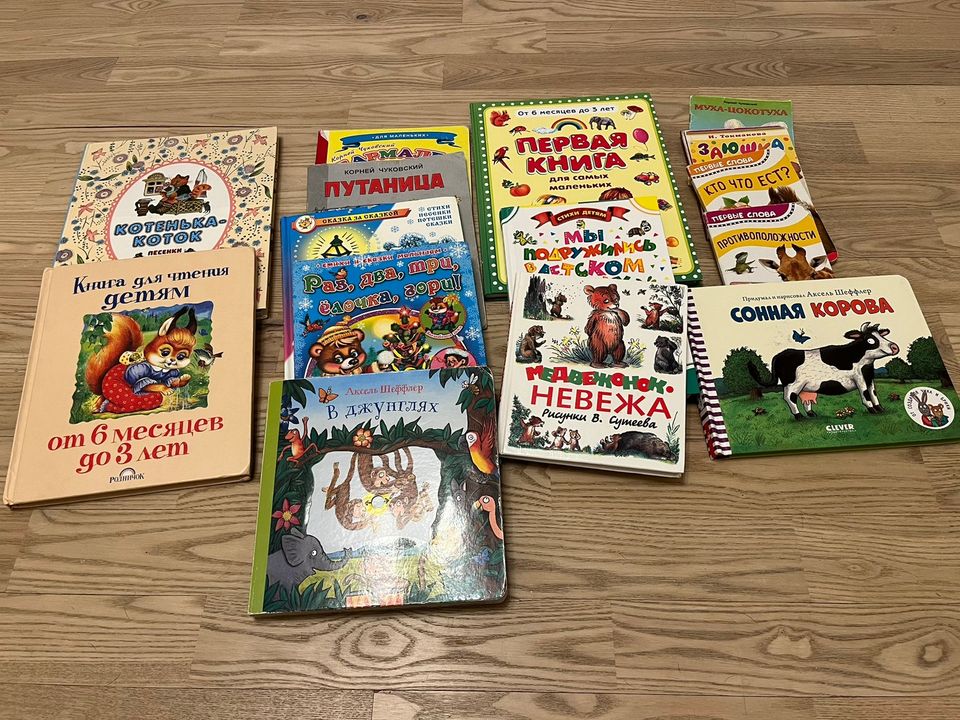 Venäjänkielisijä lasten kirjoja