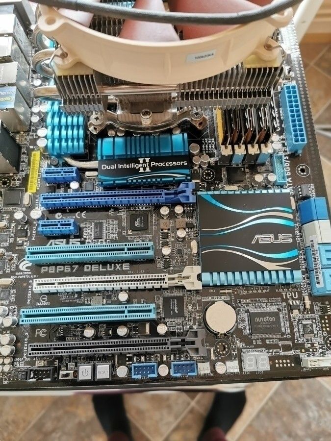 Asus P8P67 Deluxe + i7 3770K