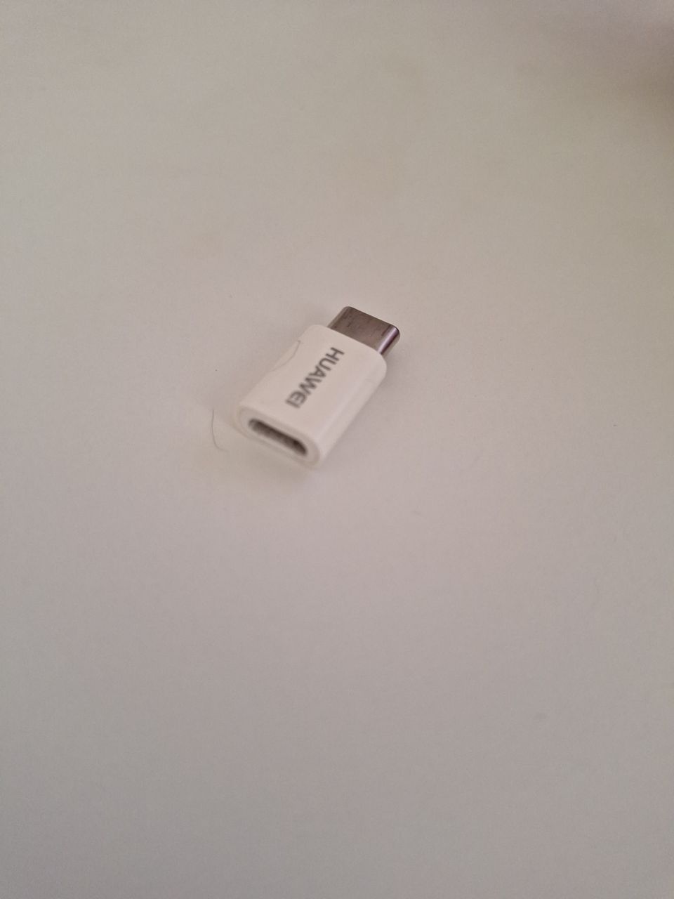 Female Micro USB to male USB C adapter.