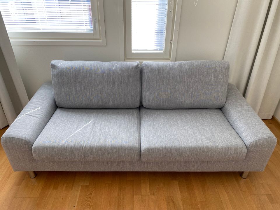 Askon kangas sohva. L 207cm