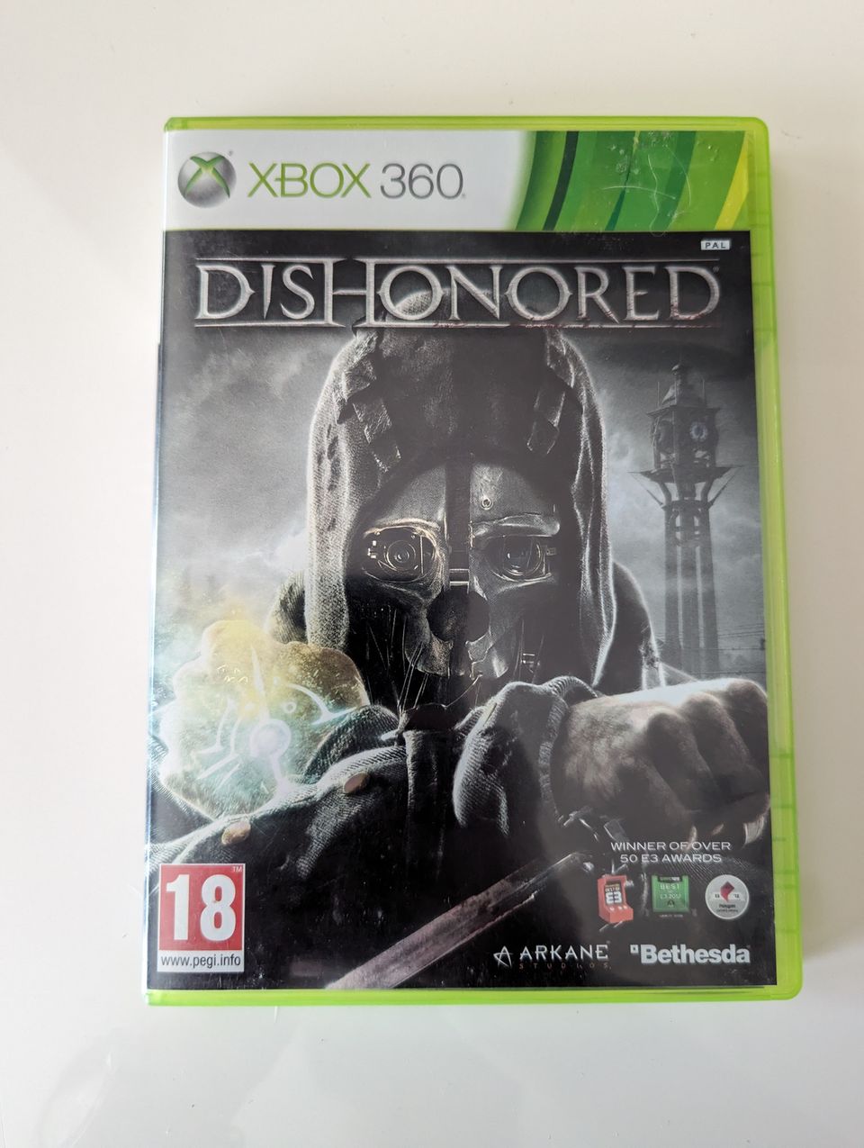 Dishonored Xbox 360 peli