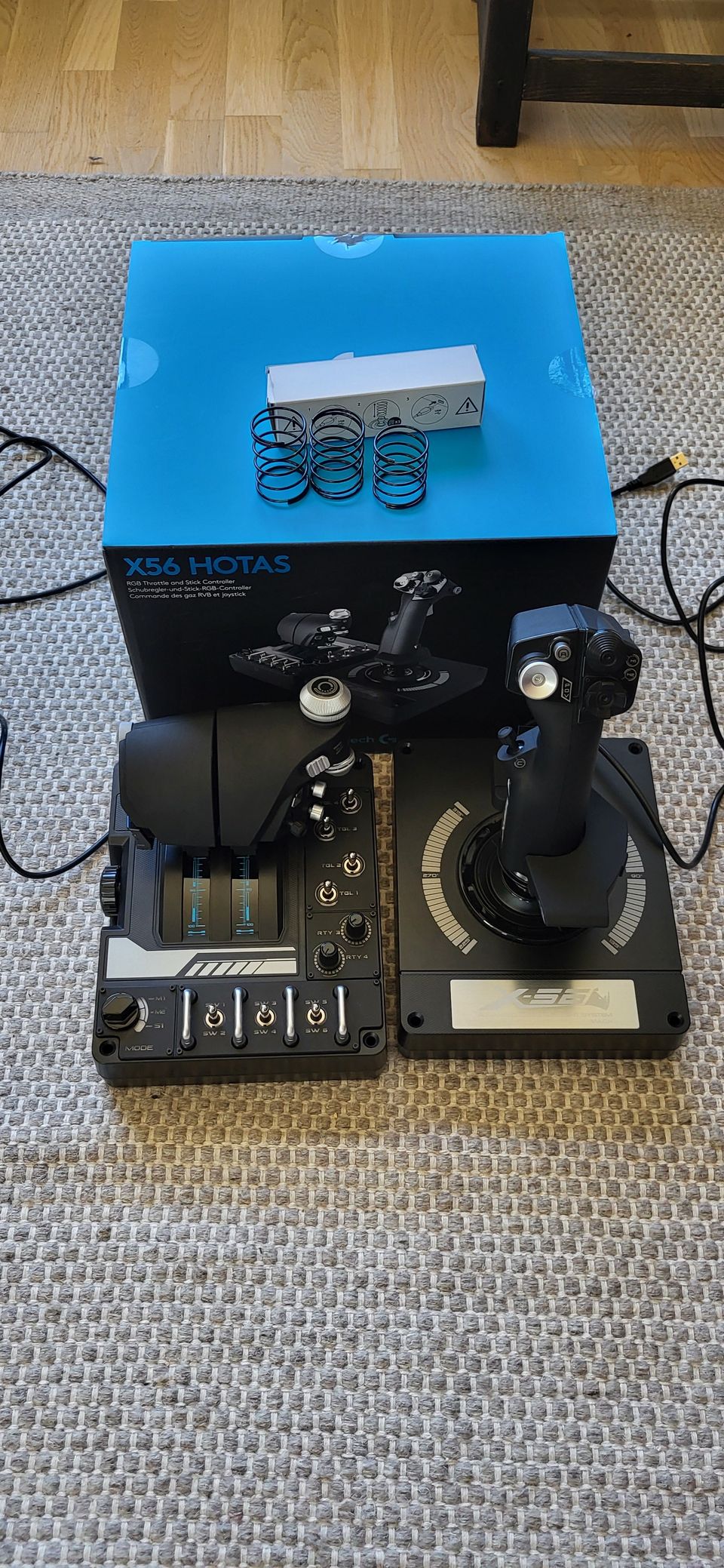 Logitech G Saitek X56 H.O.T.A.S. -joystick