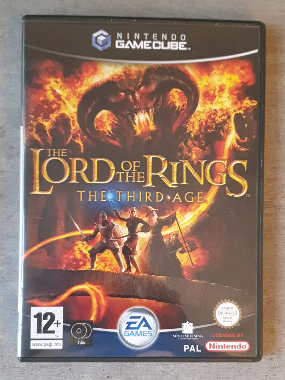 Lord Of The Rings: The Third Age. Gamecube-peli