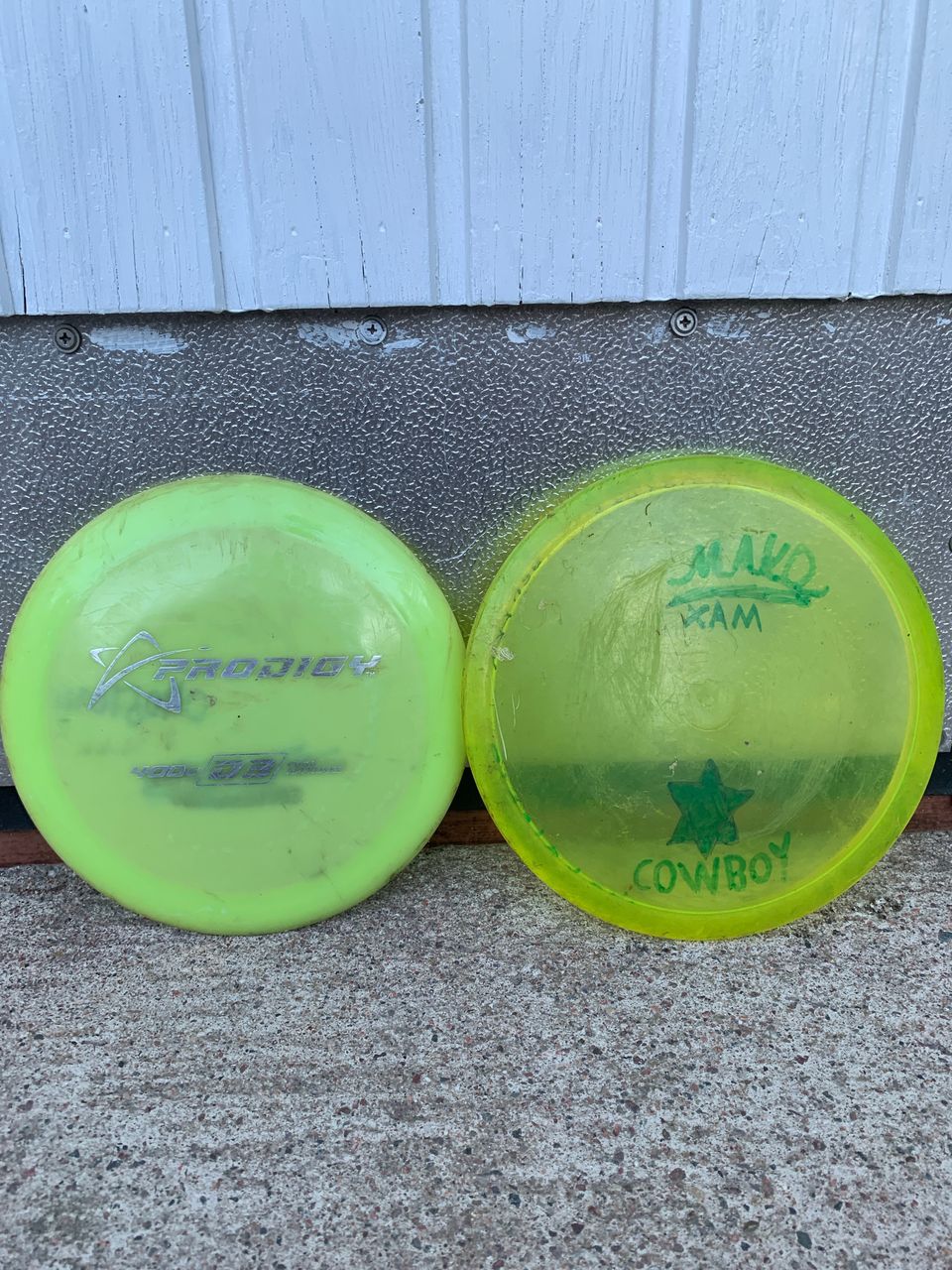 Frisbeegolf kiekko x2