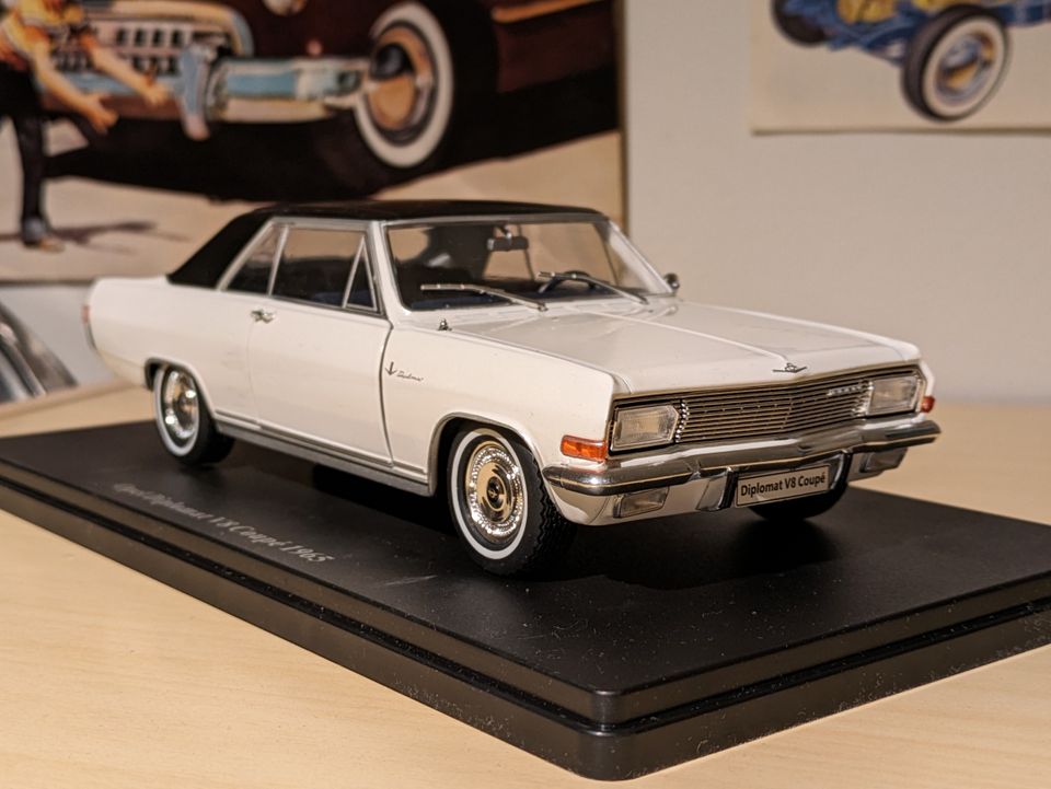 1965 Opel Diplomat pienoismalli 1:24