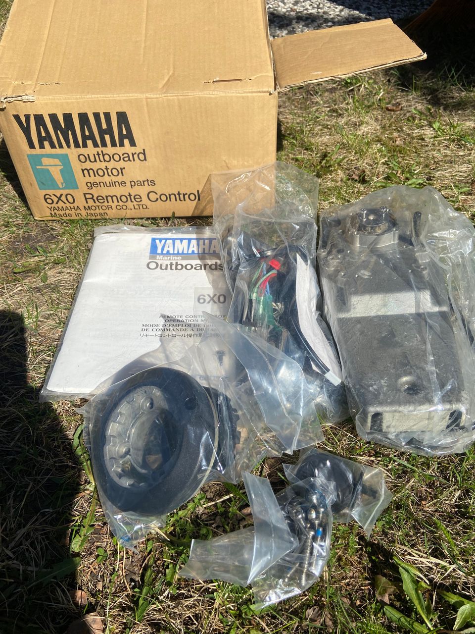 Yamaha 6x0 kaukoohjauslaite