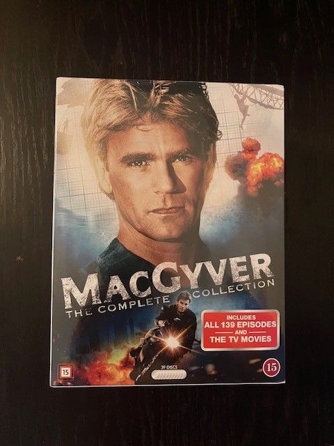 Ihmemies MacGyver Koko sarja (DVD)