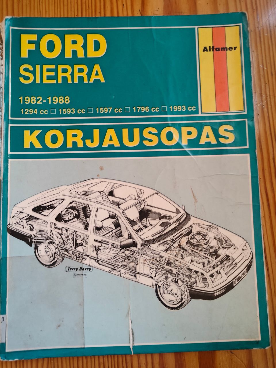 Ford Sierra 1982-1988 korjausopas