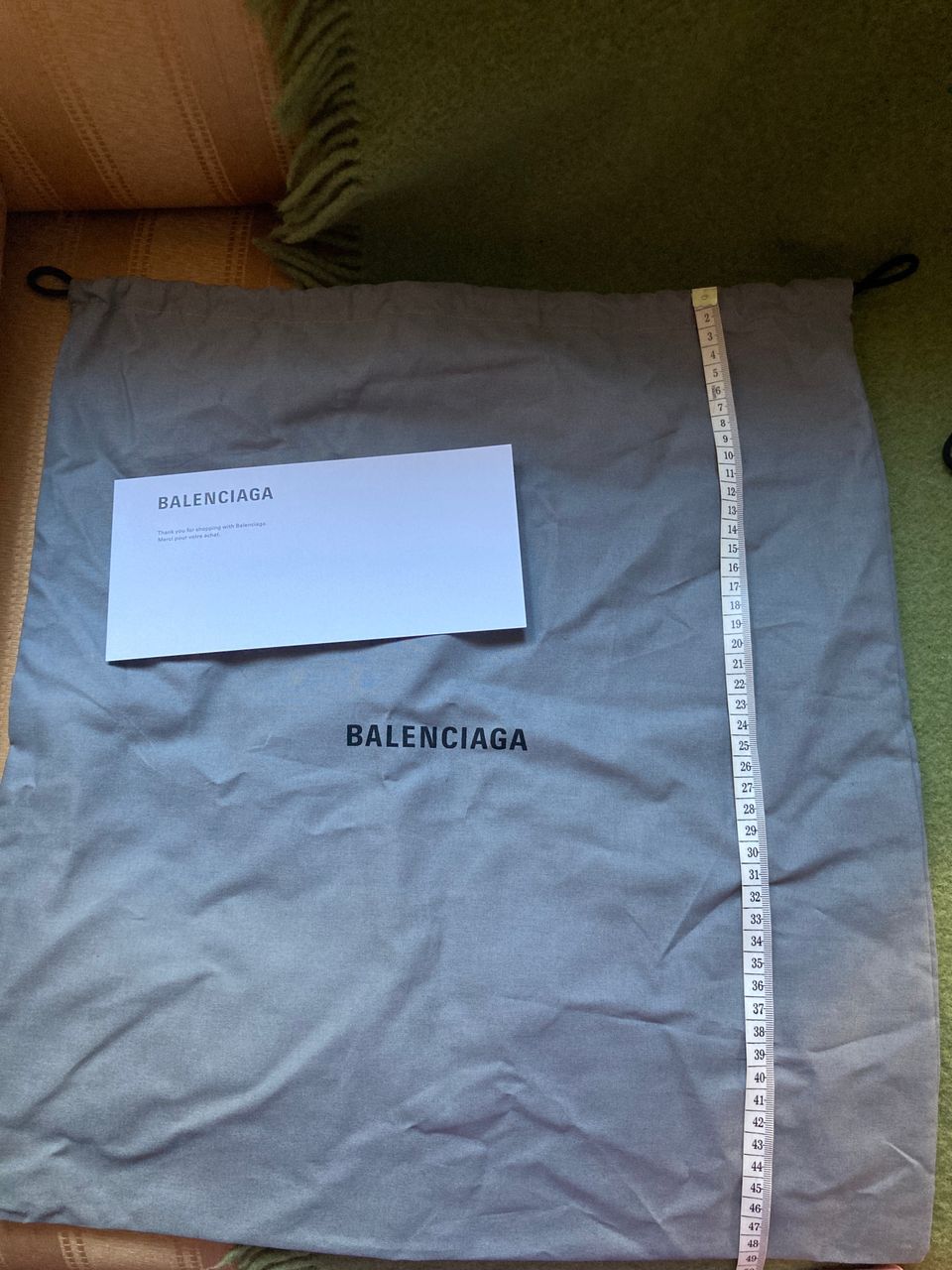Balenciaga dust bag