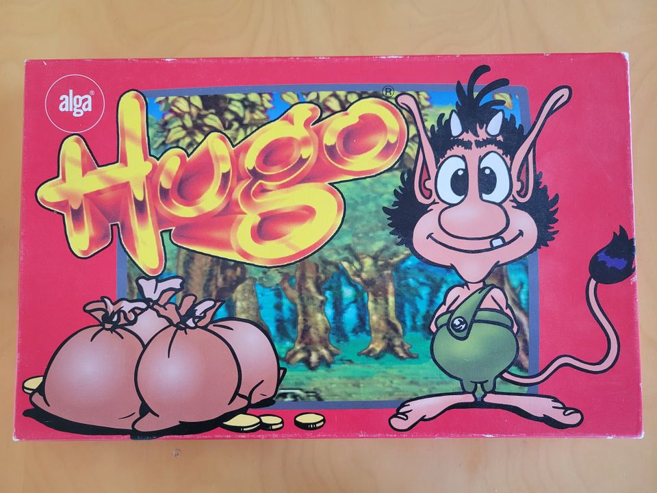 Hugo lautapeli vuodelta 1993