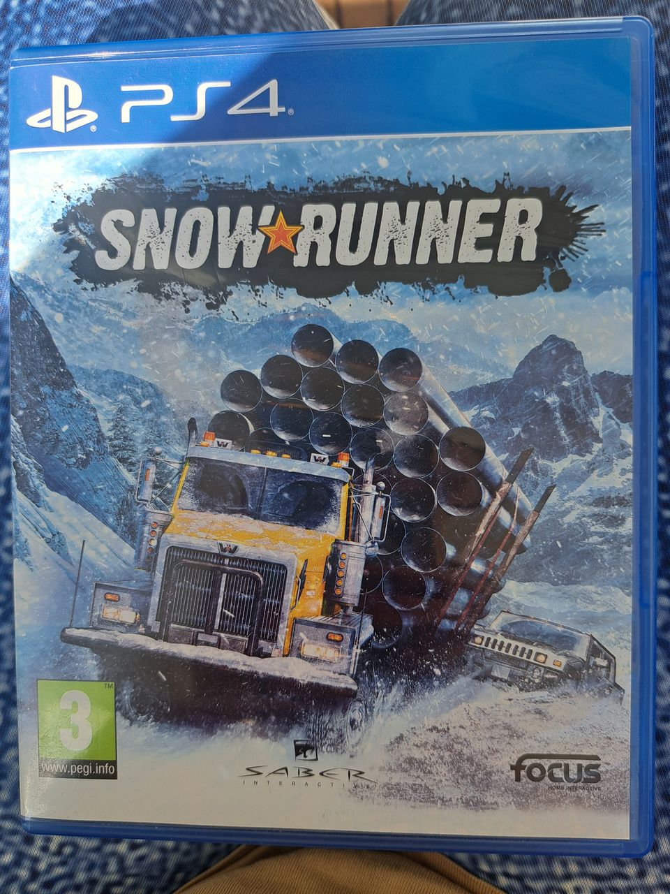 Snow Runner ps4 peli