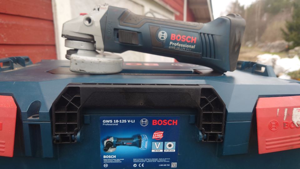 Bosch 18v kulmahioma kone