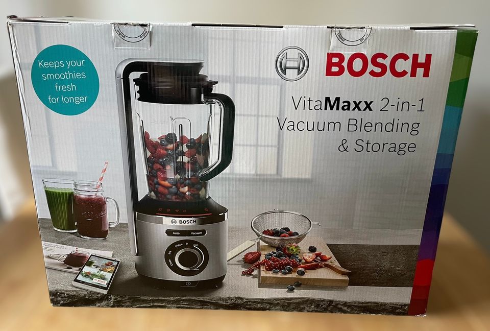 Vitamaxx 2-in-1 vacuum blender