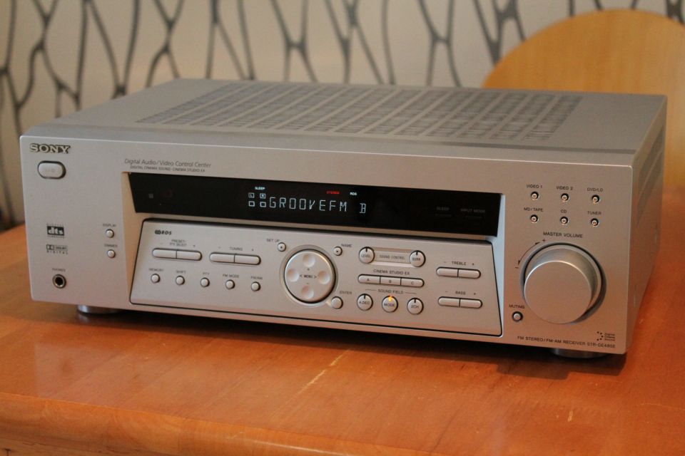 SONY STR-DE485E vahvistin 5.1 av-vahvistin viritin radio stereot