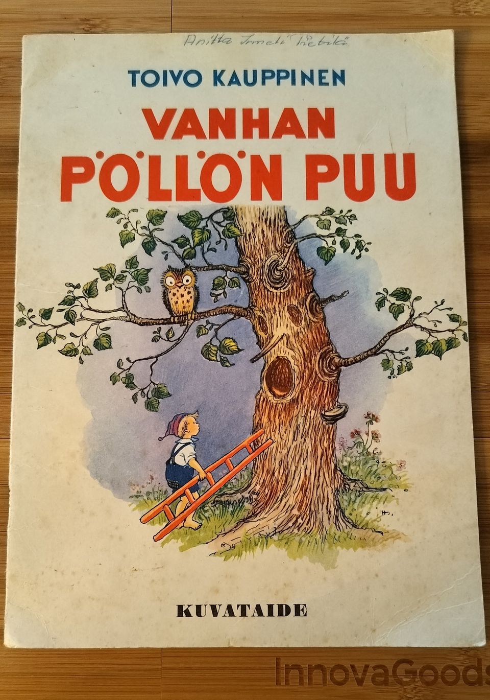 Vanhan pöllön puu 1956 - vanha lastenkirja