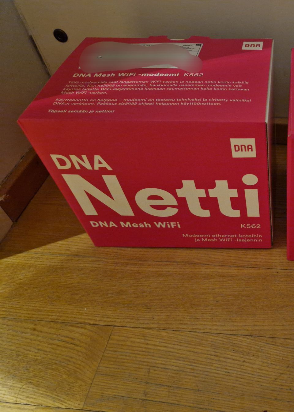 DNA Ethernet- ja Mesh-modeemi WiFi 6 K562