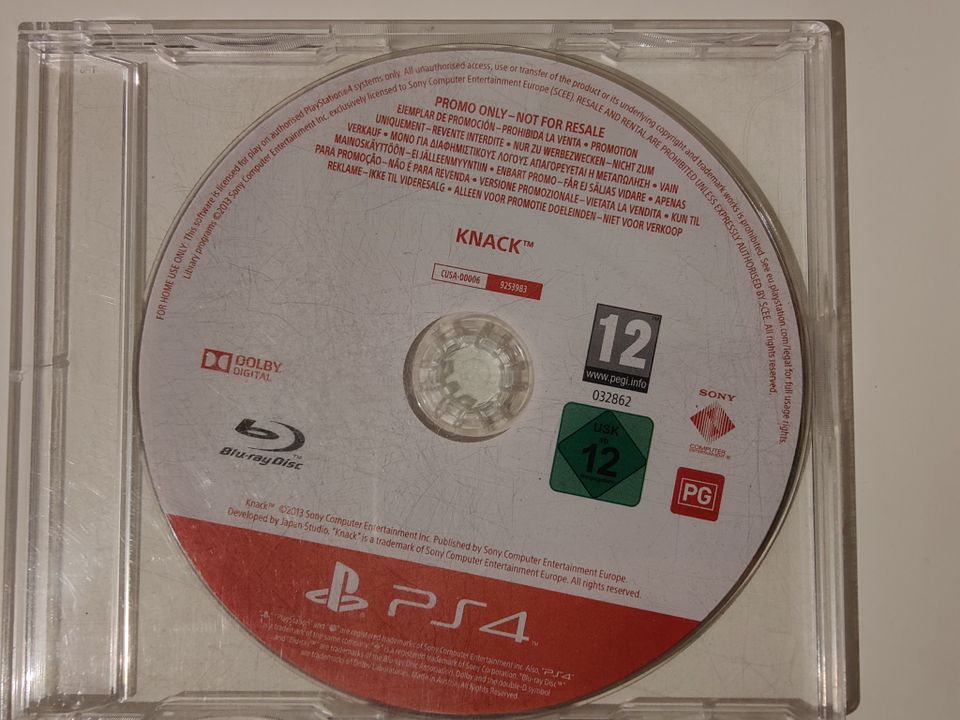 PS4 Knack (Promotion)