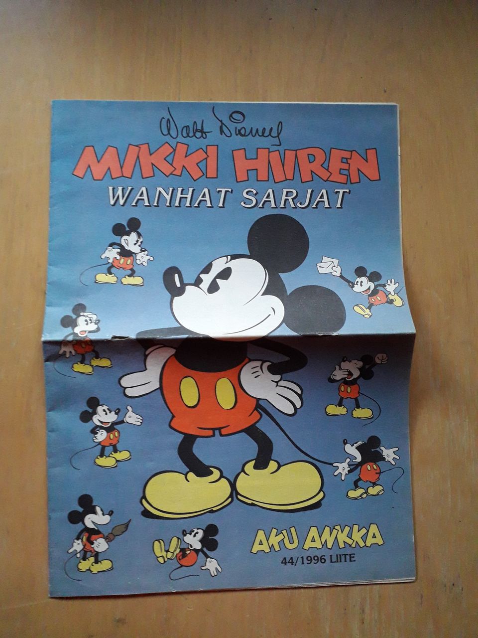 Mikki Hiiren Wanhat sarjat lehti. Walt Disney