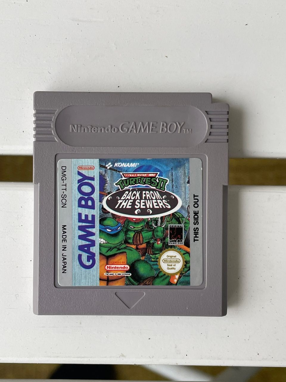 Turtles II Back from the Sewers Nintendo Gameboy