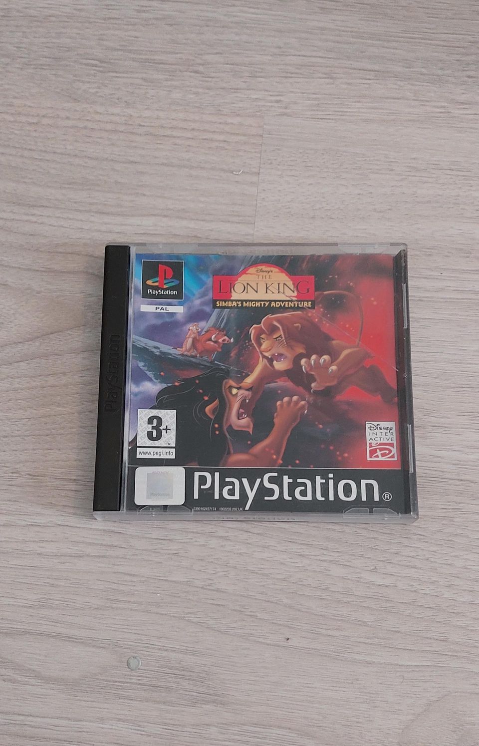 PS1 Lion King Simbas mighty adventure