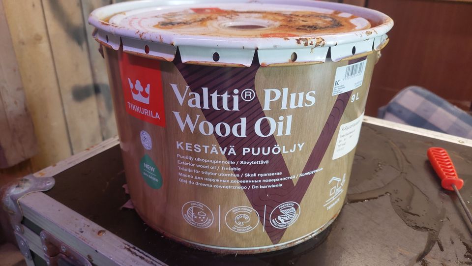 Valtti Plus Wood Oil - Terassiöljy, puuöljy