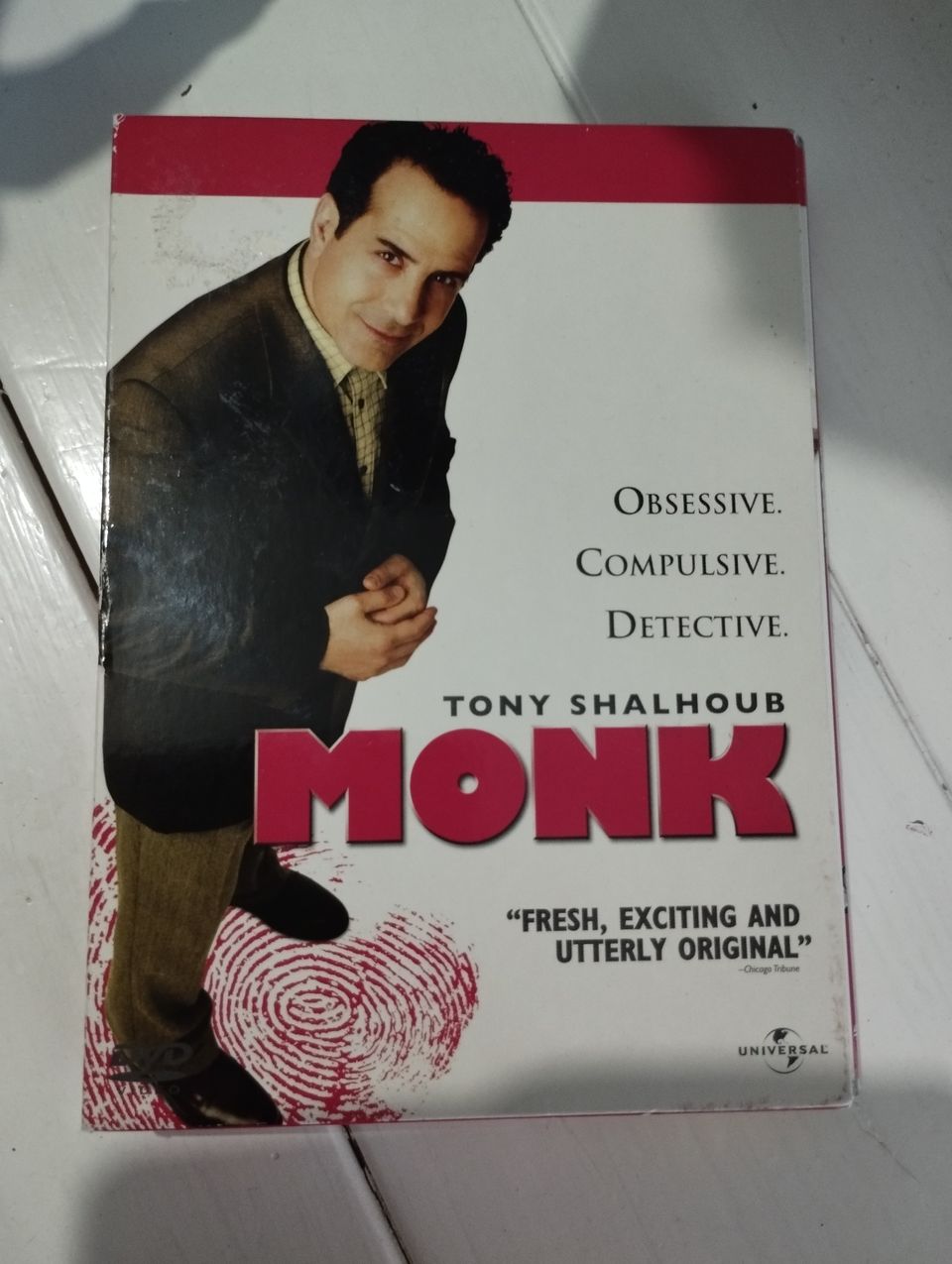 Monk dvd 1. Kausi