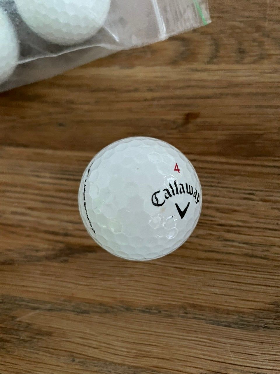 Callaway Chrome soft käytetyt golf pallot