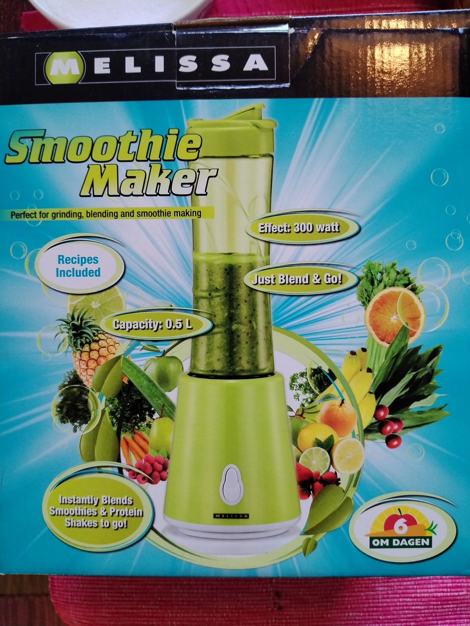 Melissa smoothie-maker!!