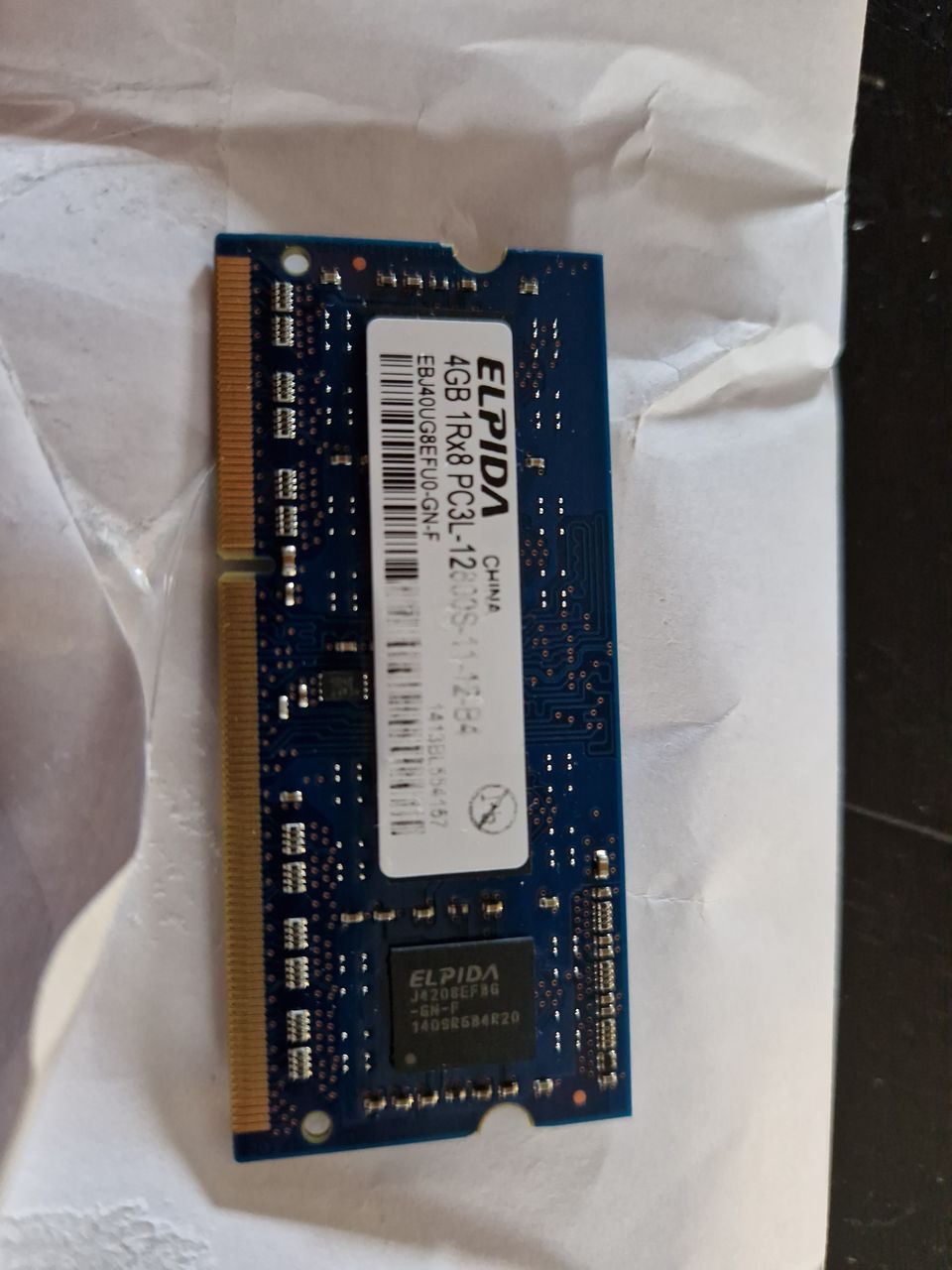 SODIMM DDR3 4GB 1Rx8 PC3L 12800S