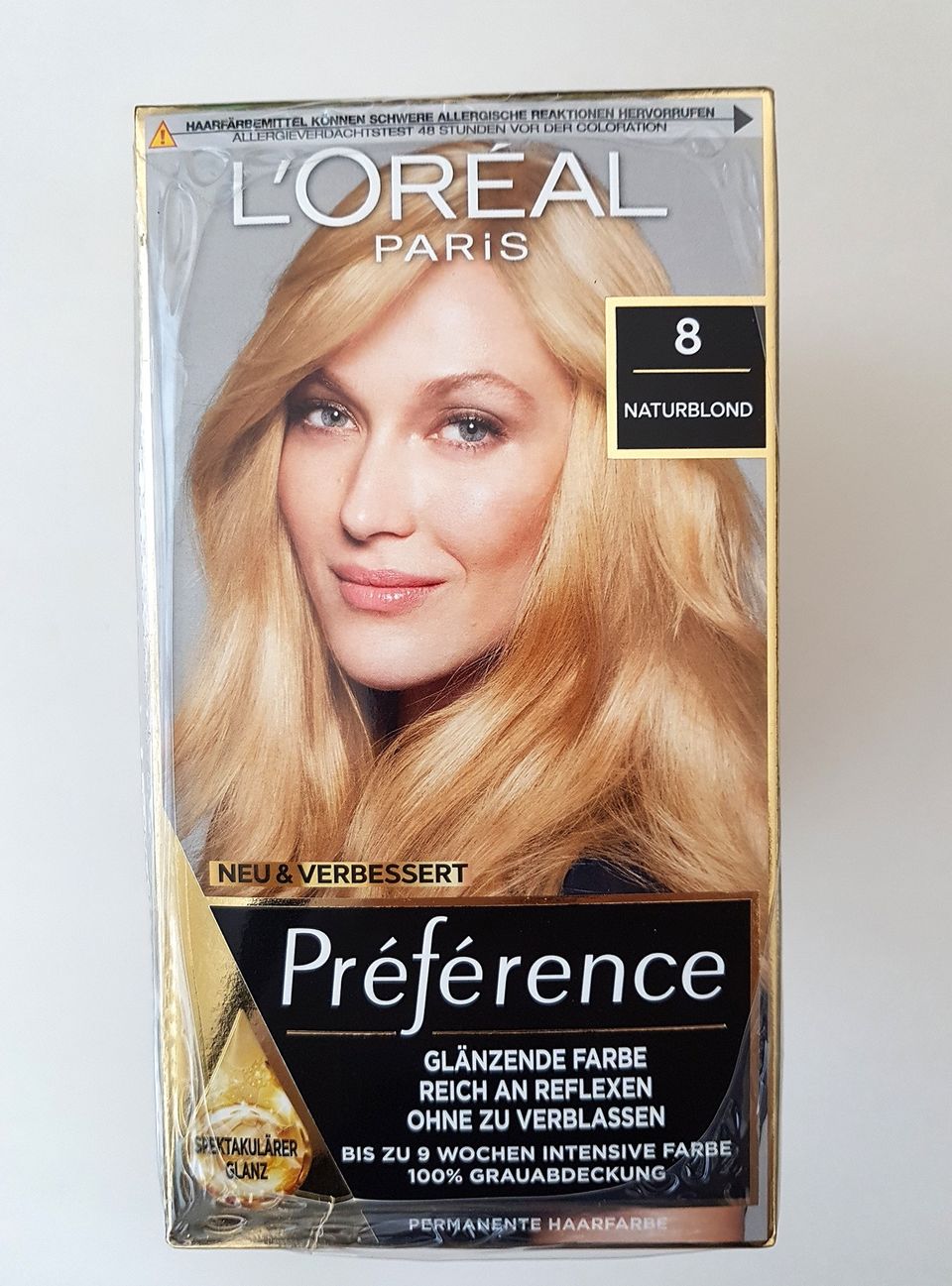 Hiusväri L'Oréal Préférence sävy 8 Natur Blond -3kpl