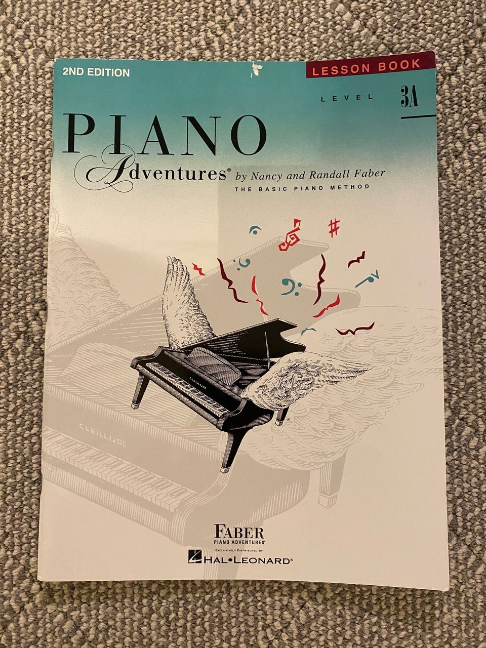 Faber: Piano Adventures. Taso 3A. Lesson Book