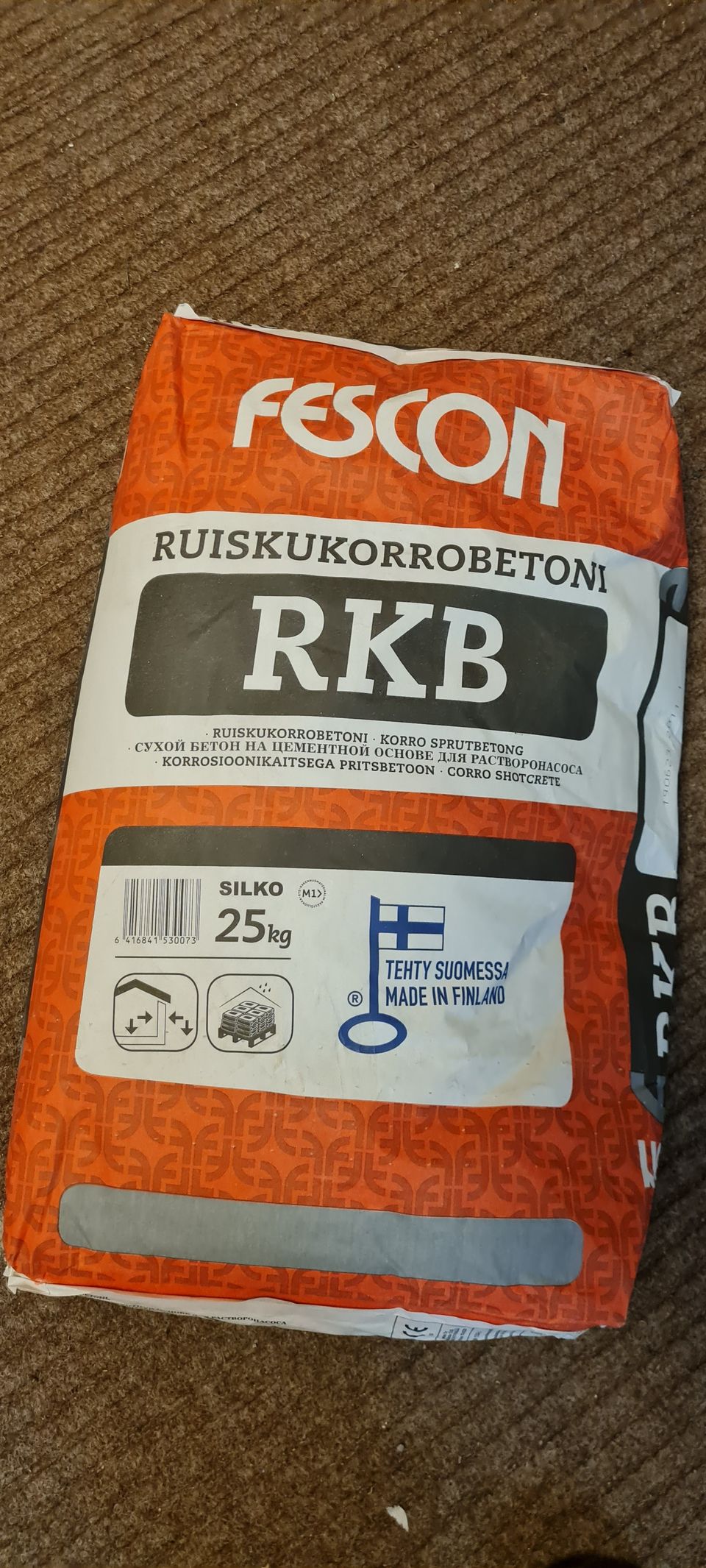 Fescon RKB ruiskukorrobetoni / kuivabetoni