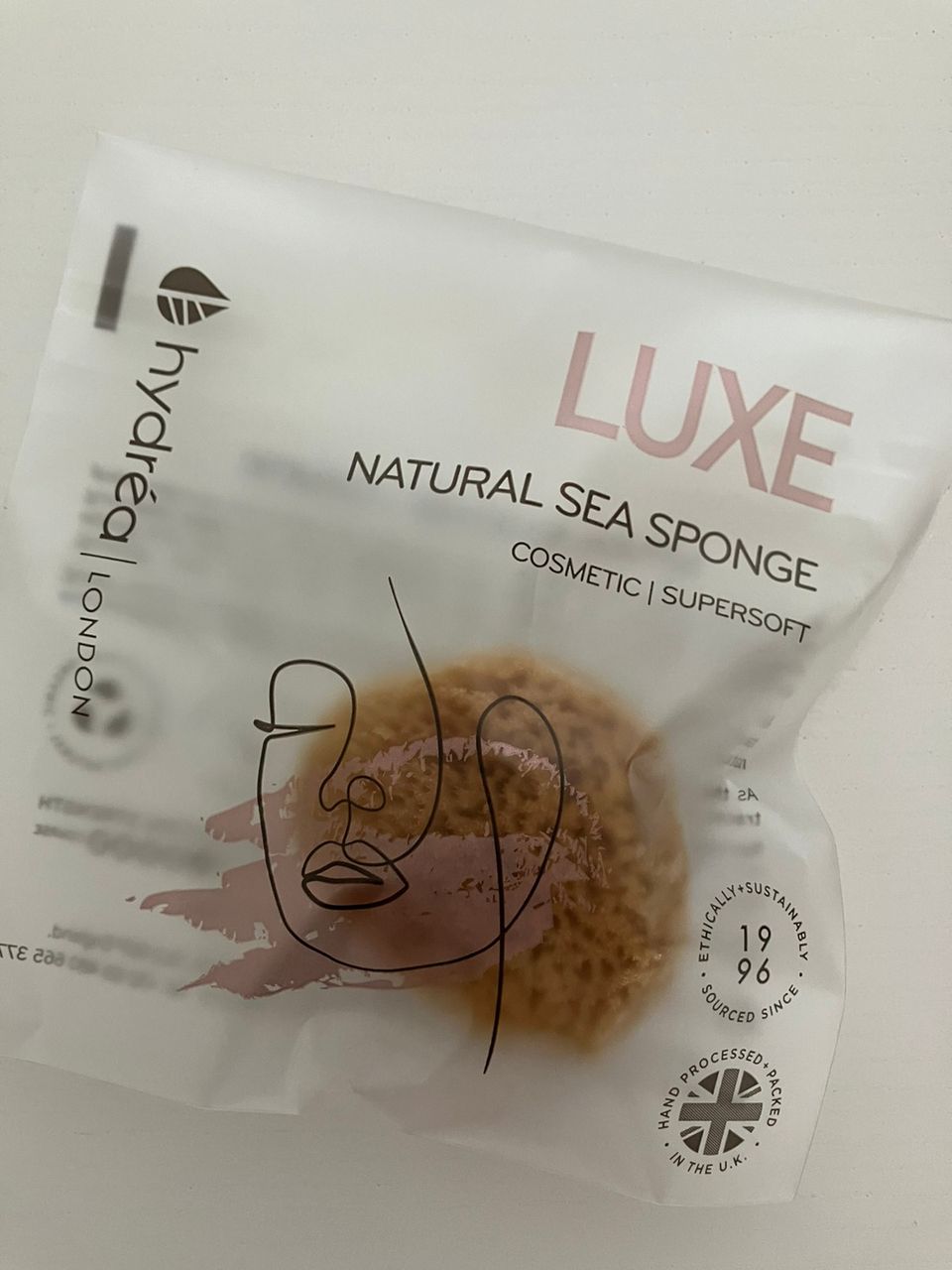 Hydréa London Silk Cosmetics Sea Sponge meikkisieni