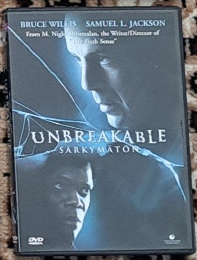 Unbreakable särkymätön dvd